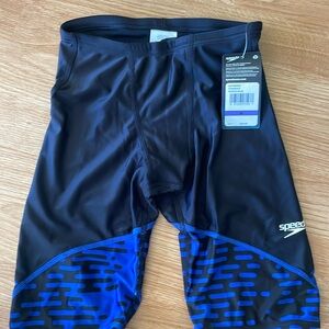 Speedo competitive modern matrix jammer boy M size 26 brand new